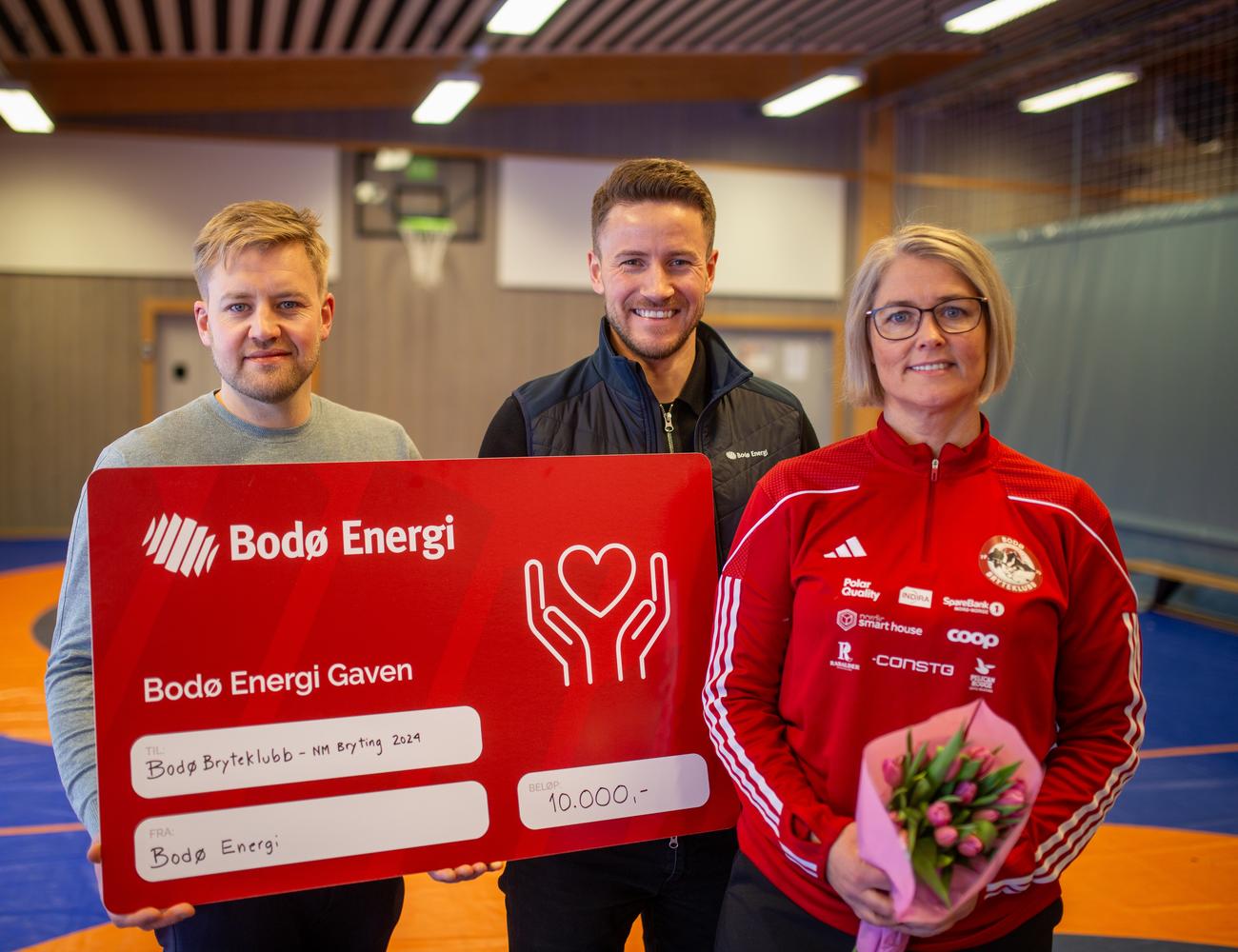 Bod&oslash; Bryteklubb mottar Bod&oslash; Energi Gaven