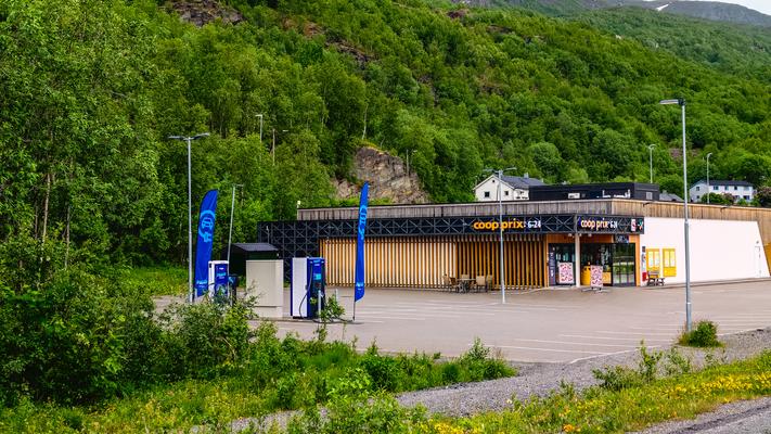 Ladestasjon i Sulitjelma